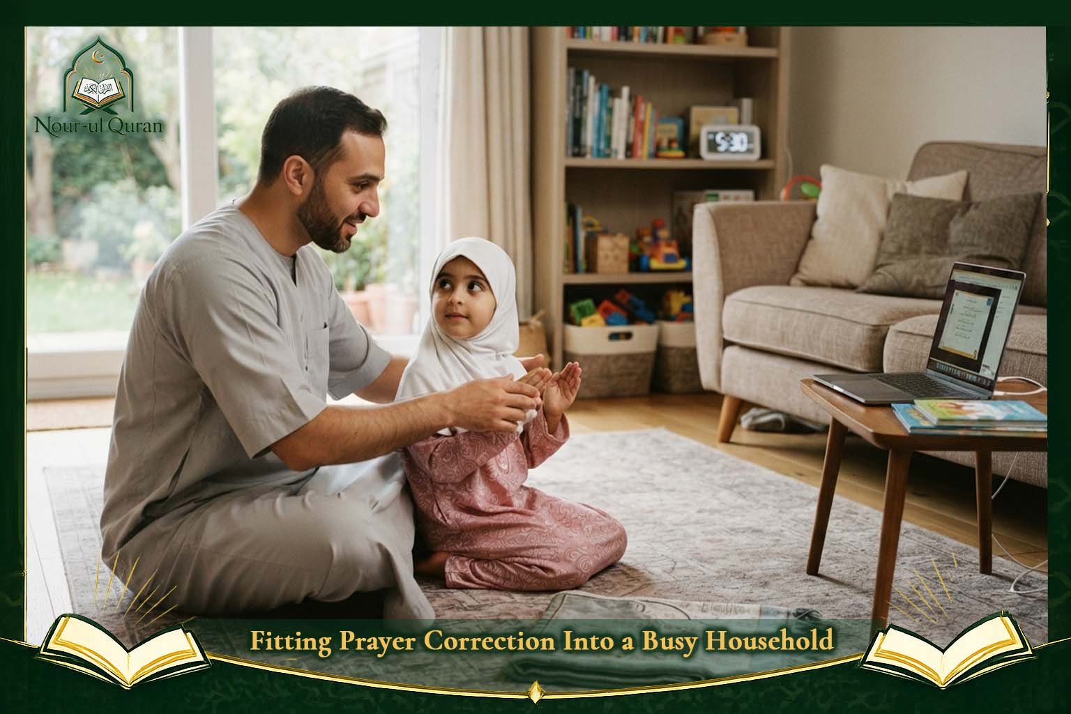 Fitting Prayer Correction Into a Busy Household